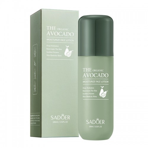 Лосьон-молочко для лица с экстрактом авокадо SADOER, 100 мл.