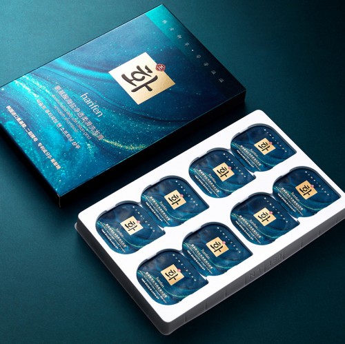 Соляной шампунь-скраб для волос из морской соли Hanfen, НАБОР 8 ШТ. по 12 гр.