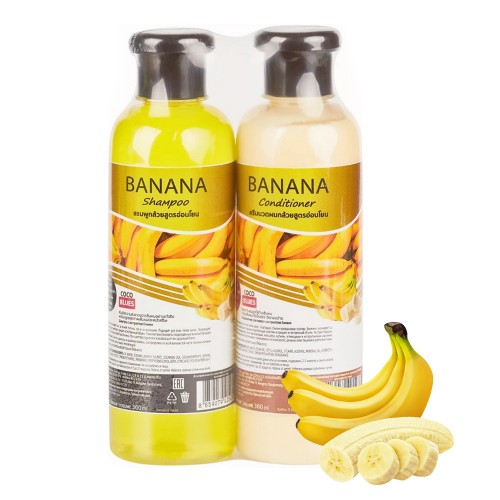 Набор шампунь + кондиционер БАНАН Coco Blues, 360 + 360 мл. Таиланд