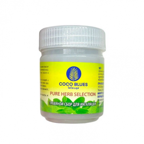 Тайский ингалятор на травах с эфирными маслами в баночке Coco Blues, 10 гр. 