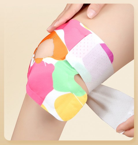 Самонагревающаяся повязка для колена длительного действия с хондроитином, глюкозамином и полынью