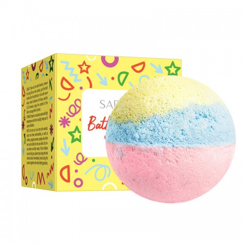 Бомбочка для ванны разноцветная Sadoer, 100 гр.