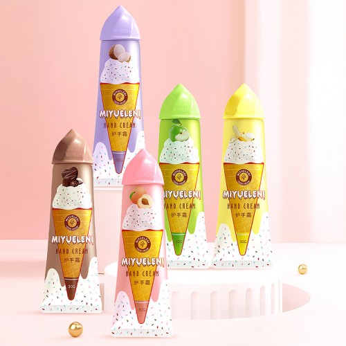 Крем для рук Мороженое с насадкой для выдавливания в виде цветочка, 30 гр. 