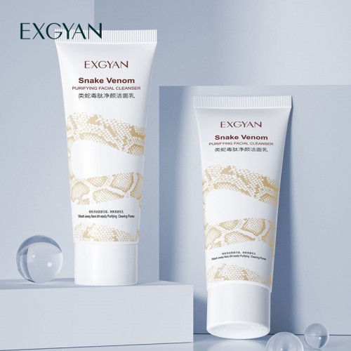 Пенка для умывания антивозрастная с пептидом Змеиного яда Exgyan, 60 гр. 