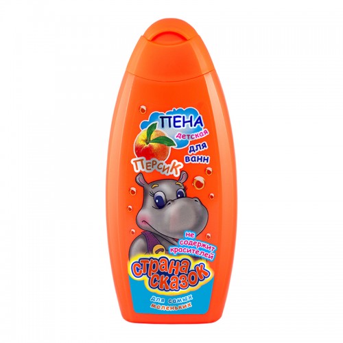 Пена для ванн детская ПЕРСИК "Страна сказок", 350 мл.