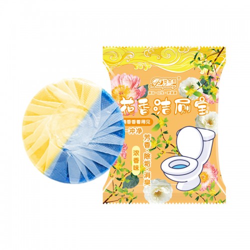 Таблетка очищающая для сливного бачка унитаза ОСМАНТУС, 1 шт. * 50 гр.