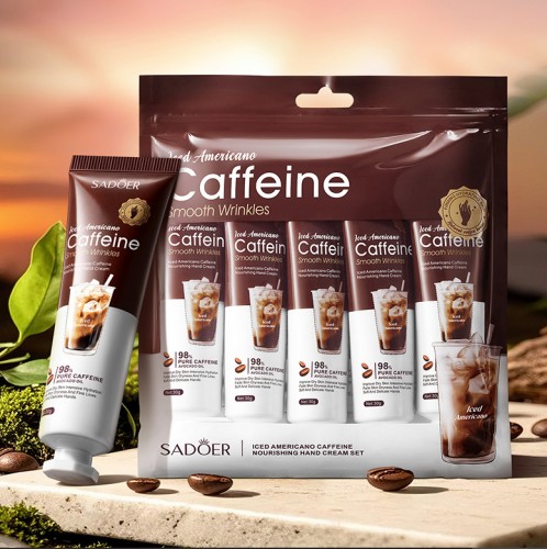 Набор кремов для рук "Ледяной Американо" Sadoer, 5 шт. по 30 гр.