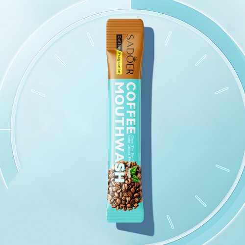 Ополаскиватель для полости рта со вкусом кофе Sadoer, 1 стик 10 мл.