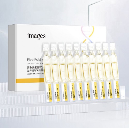Сыворотка для сияния кожи с Витамином С и Полипептидами Images, 10 ампул по 1 мл.