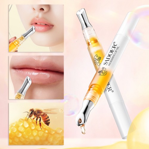 Питательное масло для губ с экстрактом мёда SADOER, 1,5 мл