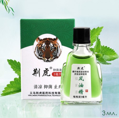 Бальзам универсальный от головной боли, укусов насекомых, простуды и т.д. Тигр, 3 мл.