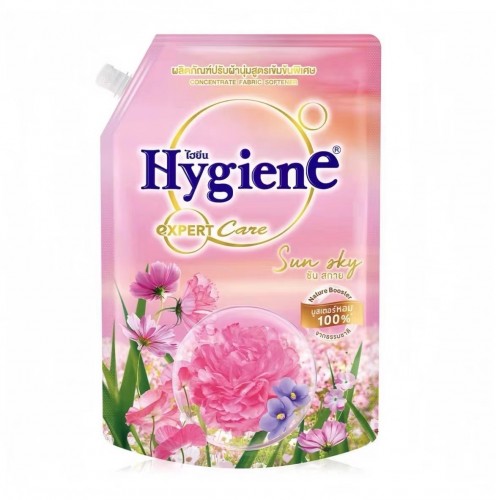 Концентрированный парфюмированный кондиционер для белья СОЛНЕЧНОЕ НЕБО Hygiene 480 мл. Таиланд