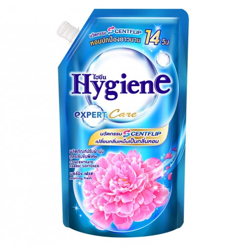 Концентрированный парфюмированный кондиционер для белья УТРЕННЯЯ СВЕЖЕСТЬ Hygiene 480 мл. Таиланд