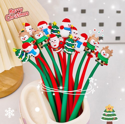 Ручка «Новогодняя» с фигурками