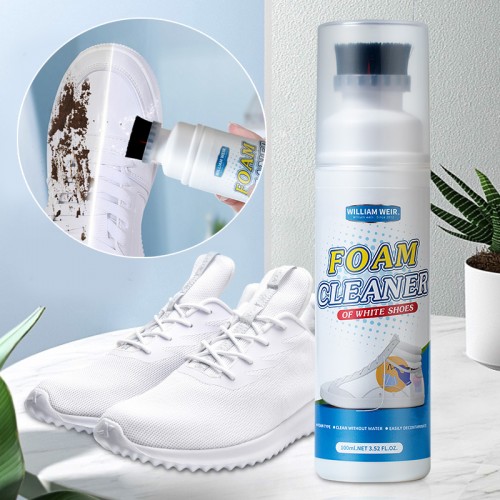 Очиститель для белой обуви с щеткой William Weir, 100 мл. 