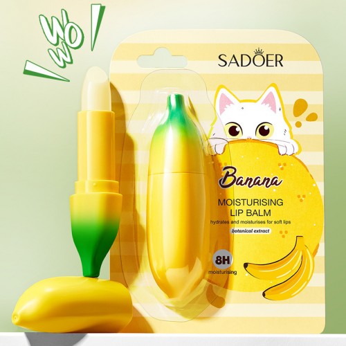 Бальзам для губ "Банан" Sadoer, 3.6 гр.