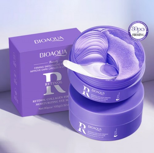 Гидрогелевые патчи с Ретинолом и Коллагеном Biaoqua, 60 шт.