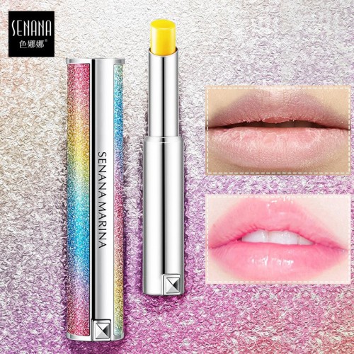 Увлажняющий защитный бальзам для губ с легким оттенком SENANA Starry Sky Discoloration Lip Balm