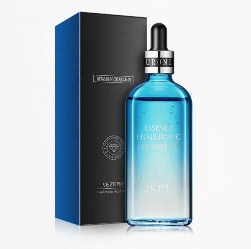 Восстанавливающая, увлажняющая сыворотка для лица с высокой концентрацией гиалуроновой кислоты VENZEN (VEZE), большой объем 100 мл.